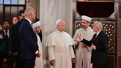 Vatikan Lideri Papa 14. Leo, Sultanahmet Camii'ni ziyaret etti