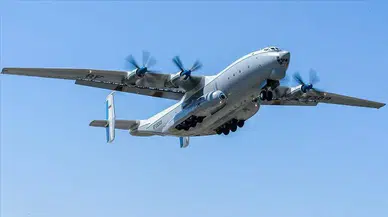 Rusya'da askeri nakliye uçağı düştü