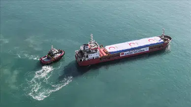 19. “İyilik Gemisi” Gazze’ye Uğurlandı