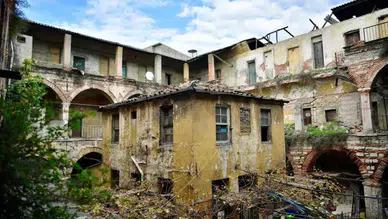Şekerci Han’da restorasyon süreci başladı