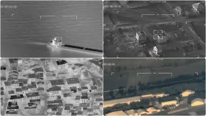 Bayraktar AKINCI'nın yeni gözü ASELFLIR-600 sahneye çıktı