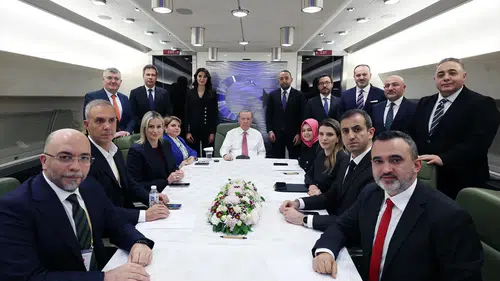 Cumhurbaşkanı Erdoğan: “Barış uzakta değil, onu görüyoruz”